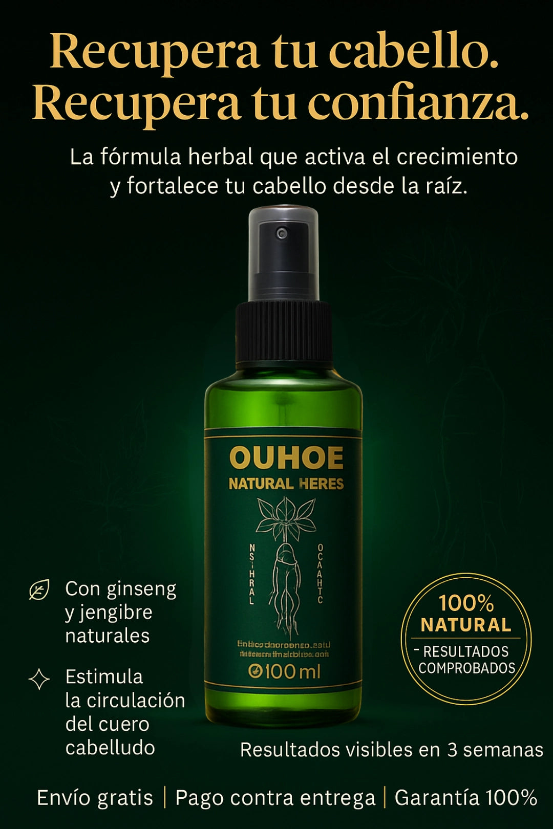 OUHOE SPRAY TONICO CAPILAR