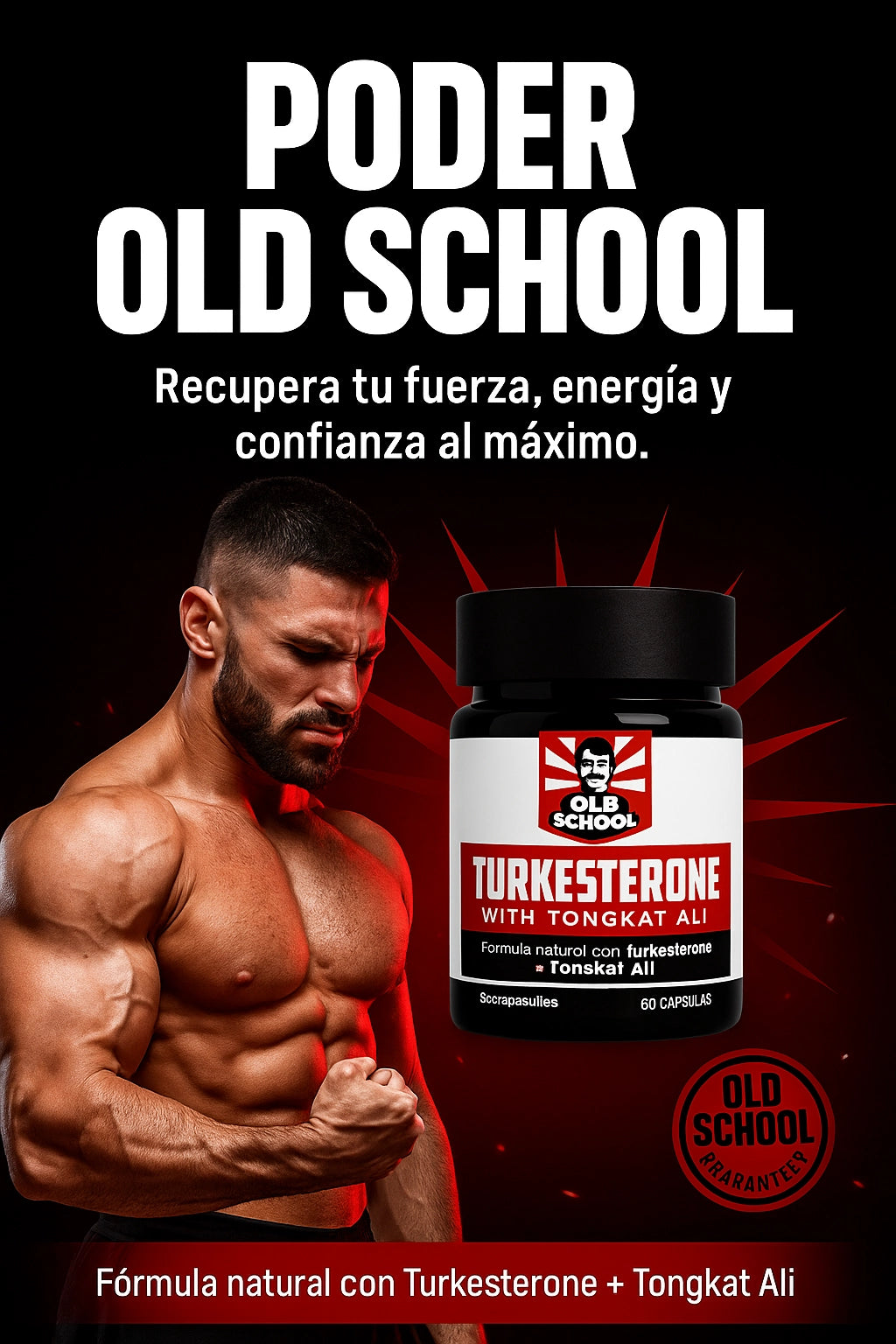 TURKESTERONE CON TONGKAT ALI